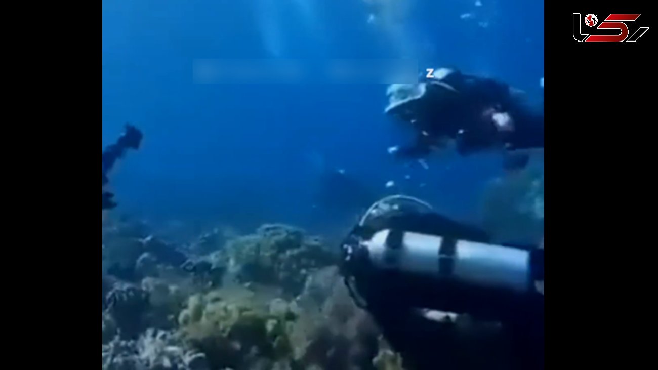 فیلم حیرت انگیز از وقوع زلزله در زیر دریا 