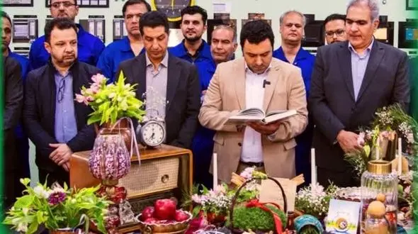 مدیر عامل شرکت نفت سپاهان سال جدید را در پالایشگاه آغاز کرد