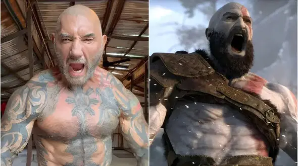 فیلم تمرینات بدنسازی دیو باتیستا برای نقش کریتوس در سریال God of War