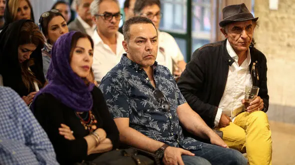حضور فریبرز عرب‌نیا پس از مدت‌ها در مراسم بزرگداشت کیارستمی +عکس ها