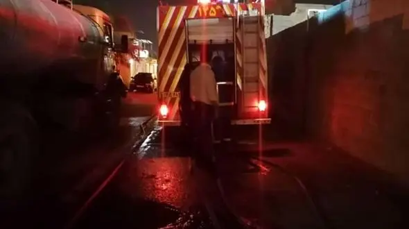 جزئیات آتش سوزی در برازجان + عکس