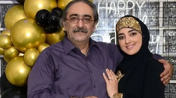 تبریک ویژه ستاره سادات قطبی برای روز پدر از خانه خدا / نصیب همتون بشه انشالله