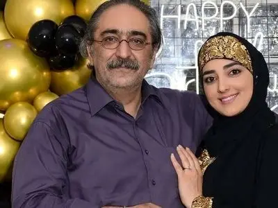 تبریک ویژه ستاره سادات قطبی برای روز پدر از خانه خدا / نصیب همتون بشه انشالله