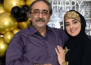 تبریک ویژه ستاره سادات قطبی برای روز پدر از خانه خدا / نصیب همتون بشه انشالله