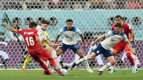 توهین انگلیس به تیم ملی ایران +عکس