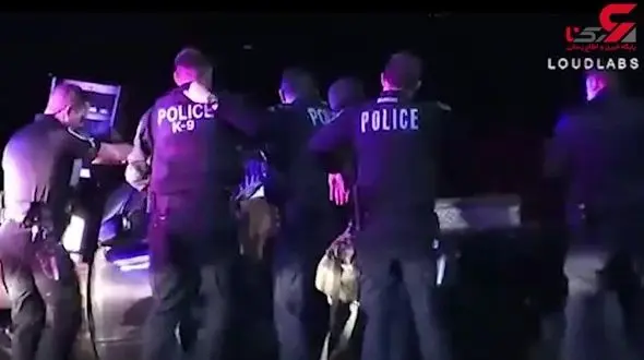 اقدام شجاعانه سگ پلیس برای دستگیری متهم+فیلم