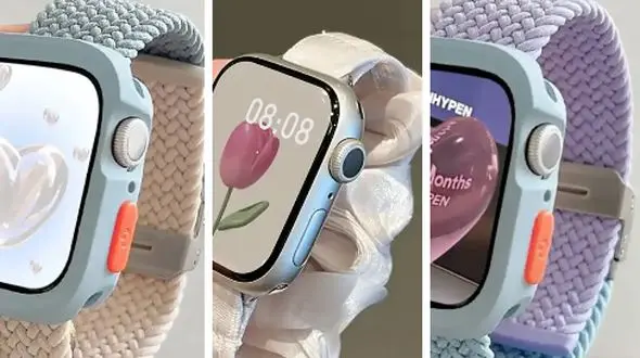 مدل‌ های شیک کاور اپل‌ واچ کیوت برای ست کردن با استایل روزمره