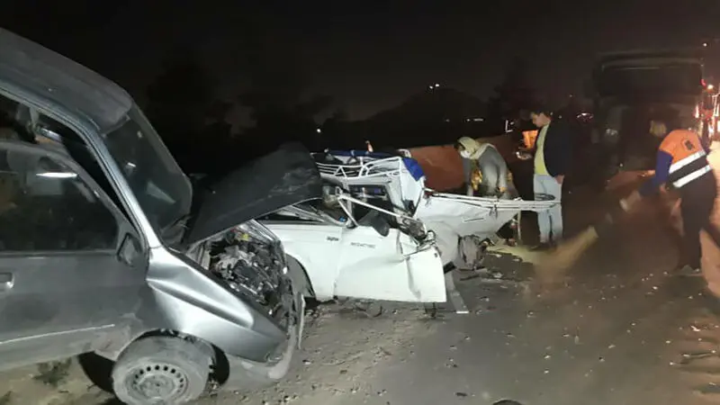 تصادف جاده خاوران