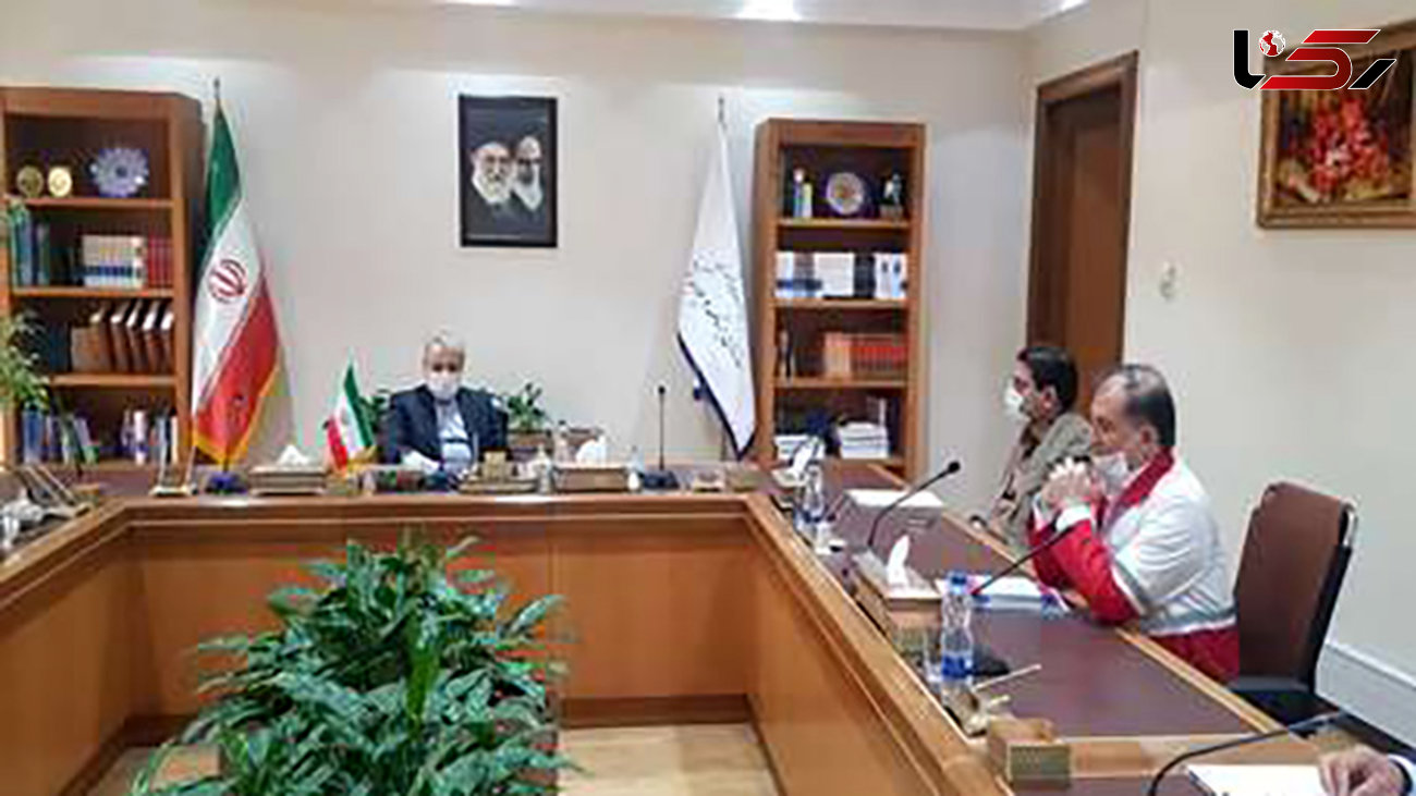 دیدار رئیس جمعیت هلال احمر با رئیس سازمان برنامه و بودجه/تاکید بر تقویت انبارها و تجهیزات امدادی