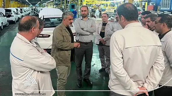 بازدید مدیرعامل پارس‌خودرو از خطوط تکمیل‌کاری محصولات/ برنامه‌ریزی برای تجاری‌سازی و تحویل هزار دستگاه خودرو به مشتریان در روزهای آتی