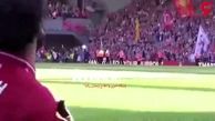 دختر محمد صلاح هم گلزن است + فیلم 