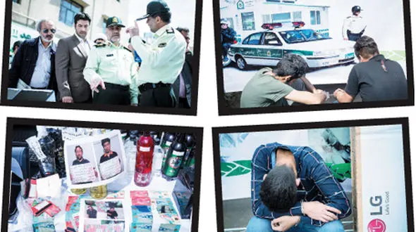 برخورد با روزه‌خواری در ملأ عام + عکس