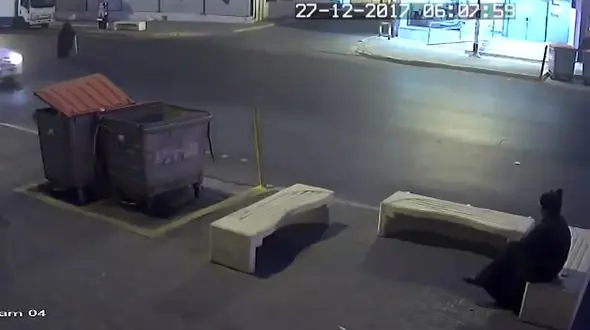 تصادف وحشتناک پیرزن را 20 متر پرتاب کرد+ فیلم