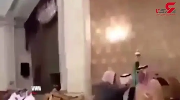 احترام گذاشتن عجیب سعودی‌ ها به بزرگان کشورشان ! + فیلم 