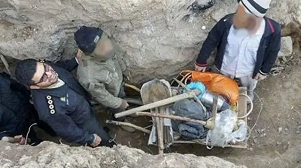 دستگیری حفاران غیرمجاز در مراغه