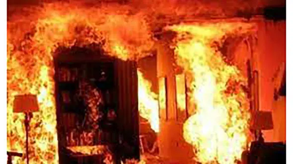 آتش سوزی هولناک یک خانه در اردبیل / 4 نفر زنده زنده سوختند