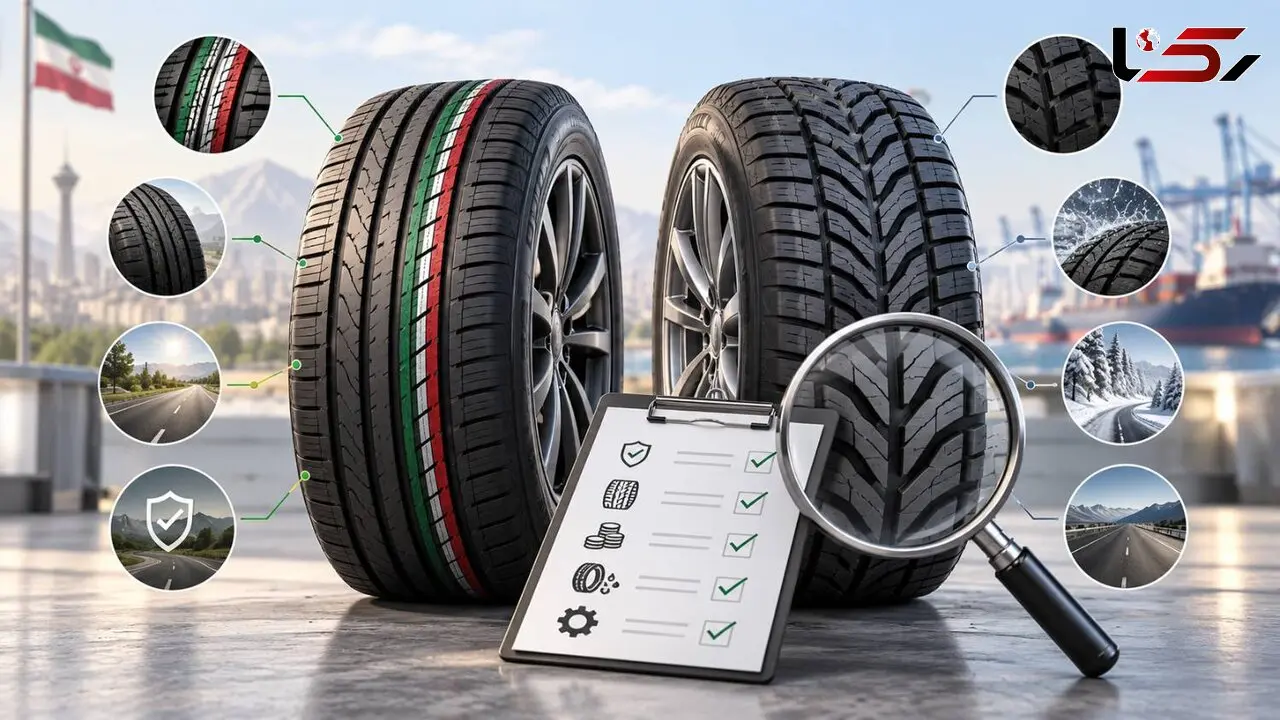 لاستیک ایرانی یا خارجی؛ قبل از خرید چه تفاوت‌هایی را بررسی کنیم؟