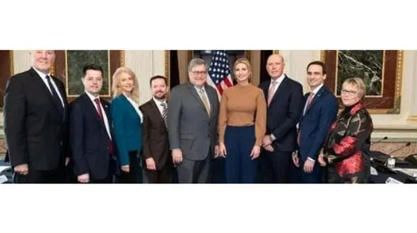 دختر ترامپ قرنطینه شد