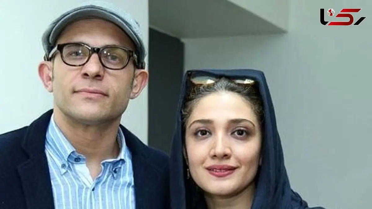 تصویری از عاشقانه های بابک حمیدیان و همسرش مینا ساداتی +عکس/ لبتون همیشه خندون