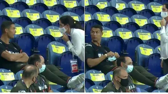 رونالدو اولین تذکر اجتماعی اش را گرفت + عکس و فیلم 