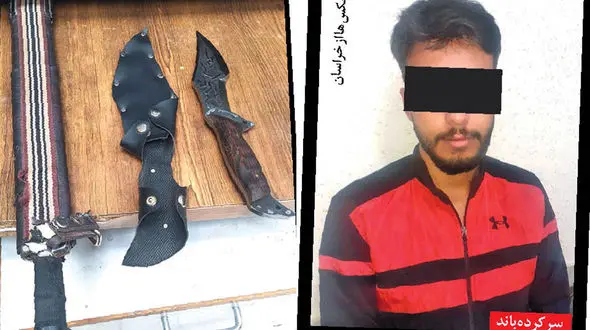 بازداشت سارقان مسلح در مشهد / اقدام شوم با یک مرد در بیابان! +عکس