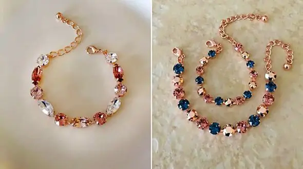 ایده‌ های براق دستبند کریستالی؛ انتخابی ظریف برای خانم‌ های شیک