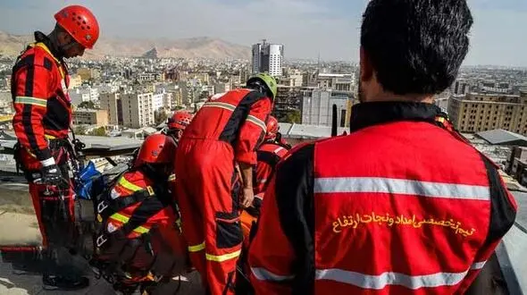 اعزام ۲ تیم امدادی در حادثه تروریستی امروز + عکس