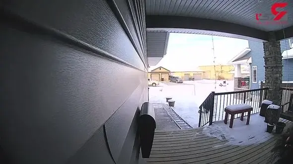 فیلم لحظه‌ی مرگ دردناک یک مرد