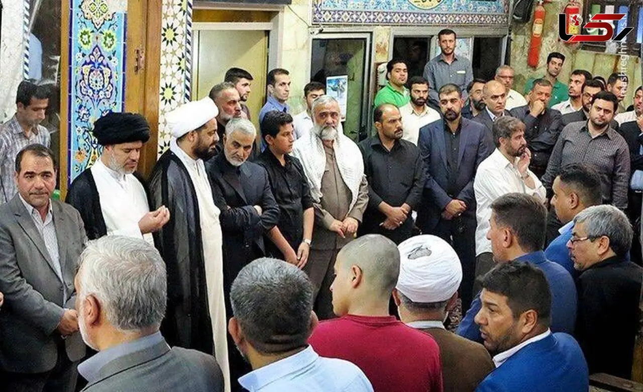 تصویری دیده نشده از سوپرایز شدن مردم تهران با دیدن شهید حاج قاسم سلیمانی
