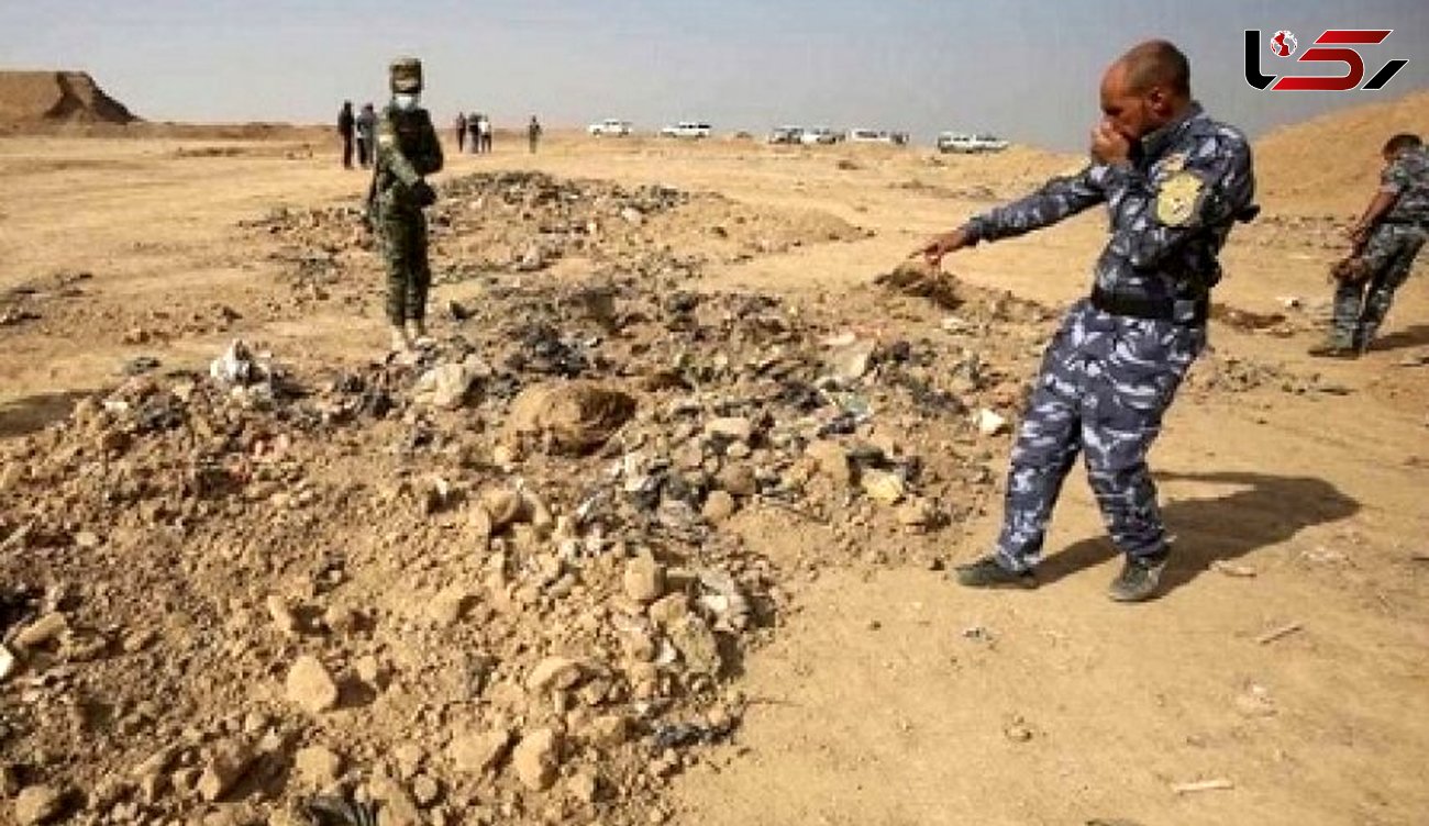 کشف گوردسته جمعی متعلق به داعش در موصل عراق
