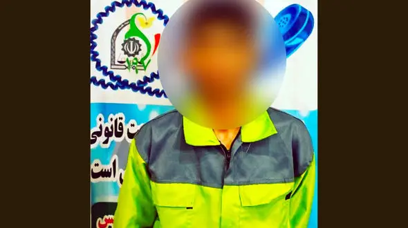 سارق محتویات خودرو در پوشش کار‌گر شهرداری دستگیر شد