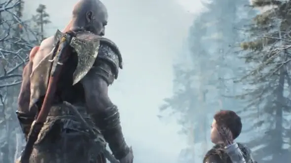 ویدیو جدیدی از بازی God of War در جریان مسابقه بسکتبال NBA