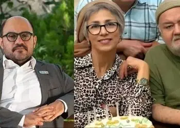 فیلم / بابک بادکوبه: من پدرم یکی دیگه اس ... همه فکر میکنن من پسر اکبر عبدی هستم! .../ خب ...