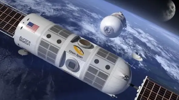 اقامت توریست های ثروتمند در هتل فضایی با هزینه ای میلیون دلاری