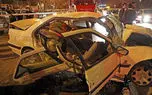 10 زخمی در تصادف هولناک پراید با پژو پارس  در جاده اهواز