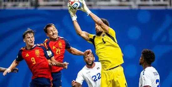 فیلم خلاصه بازی اسپانیا 0 _ 0 کیپ ورد / اولین شگفتی جام جهانی 2026