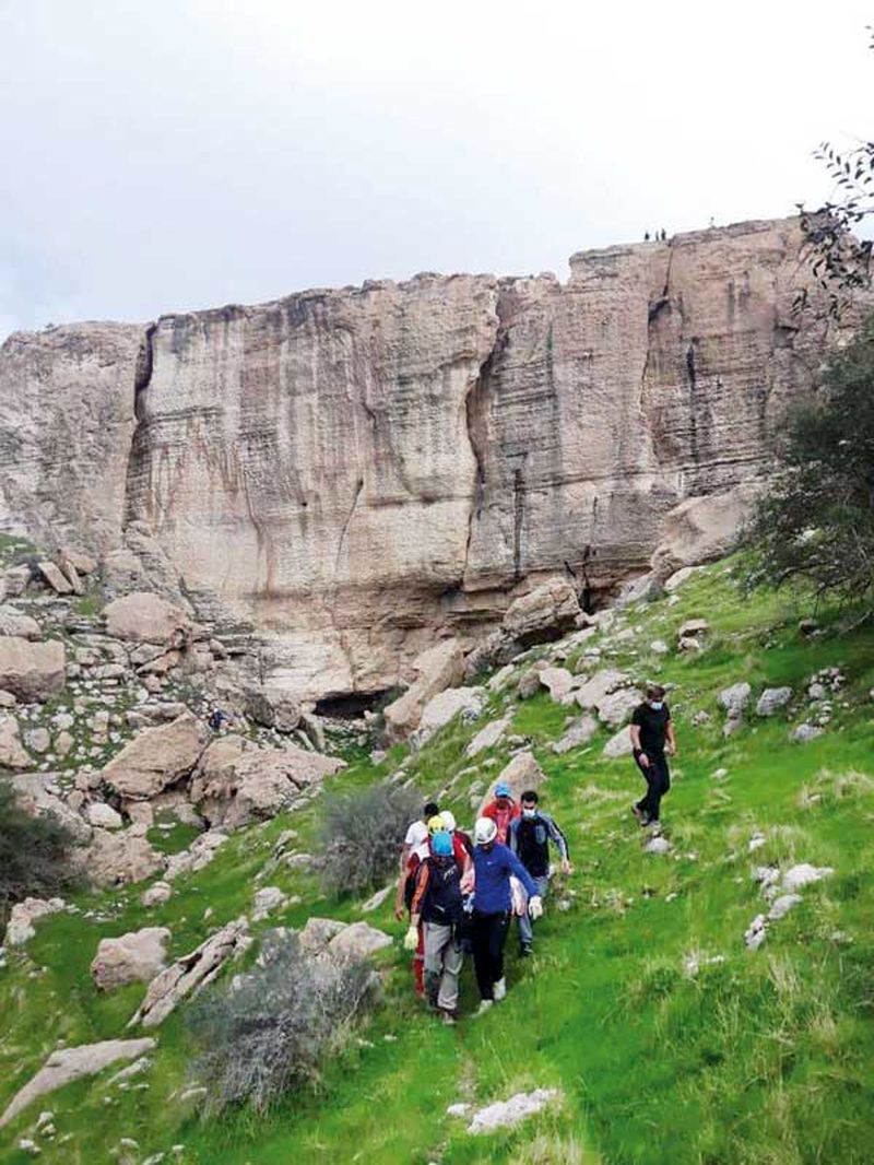 چشم در چشم با مرگ در کوهستان (+عکس)