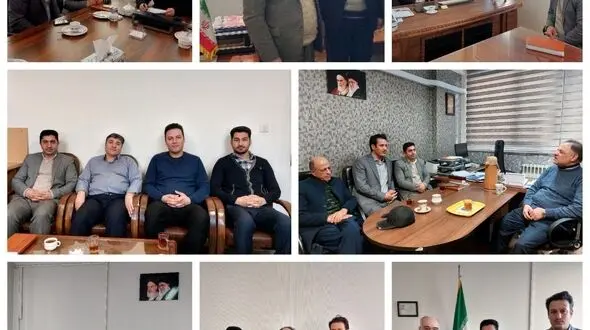 دیدار مدیریت آموزش وپرورش نظر کهریزی با مسئولان استانی
