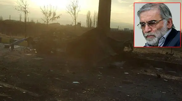 ترور شهید فخری زاده با پهباد اسرائیلی + واکنش ایران