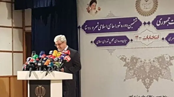 اولین آمار رسمی انتخابات 1400 اعلام شد