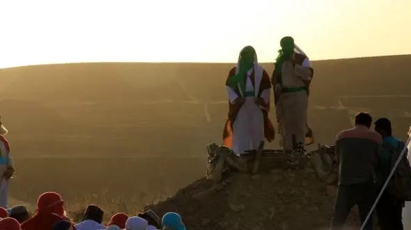 اجرای موفق نمایش میدانی باز سازی واقعه غدیر خم  در هشترود 