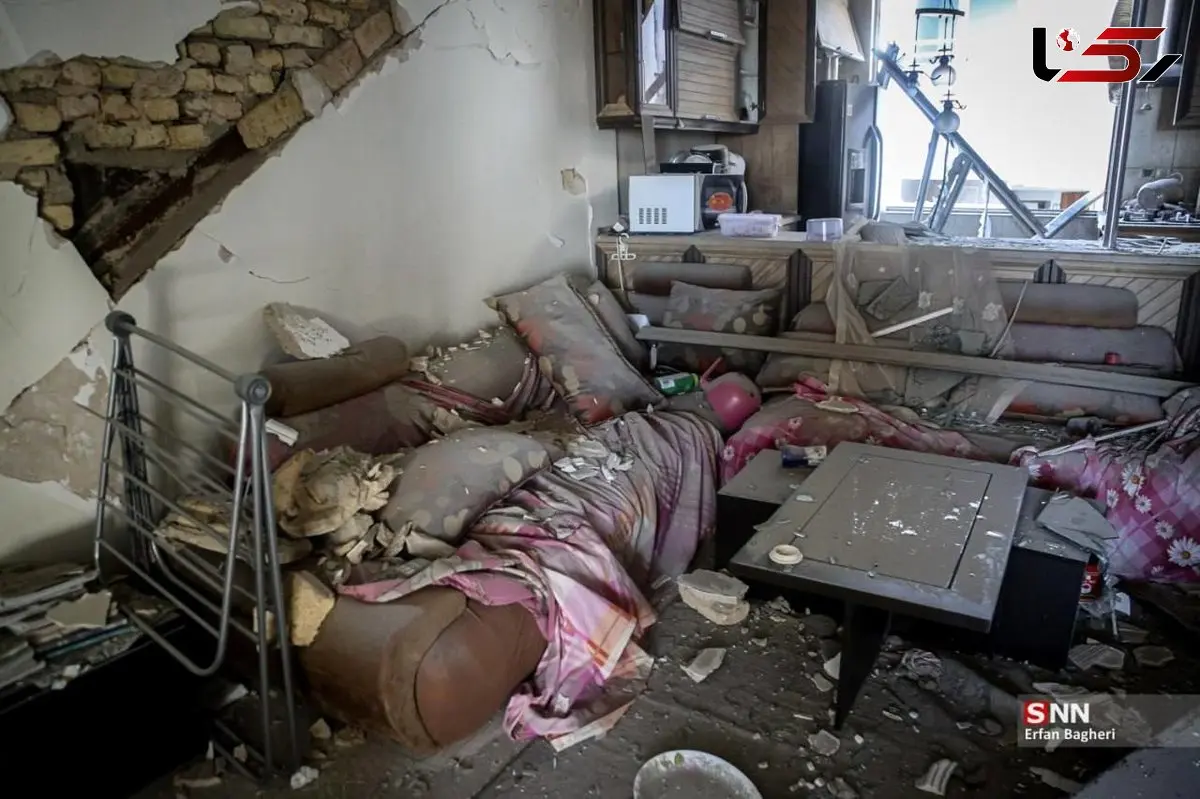 عکس از حملات موشکی آمریکا و اسرائیل به منازل مسکونی در منطقه جنت آباد تهران