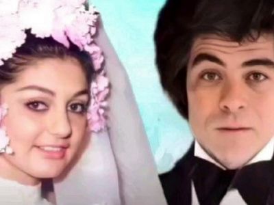 خاص ترین عکس «بهروز وثوقی با سیبیل و گوگوش در خانه شان بعد از ازدواج ! زمستان 1352