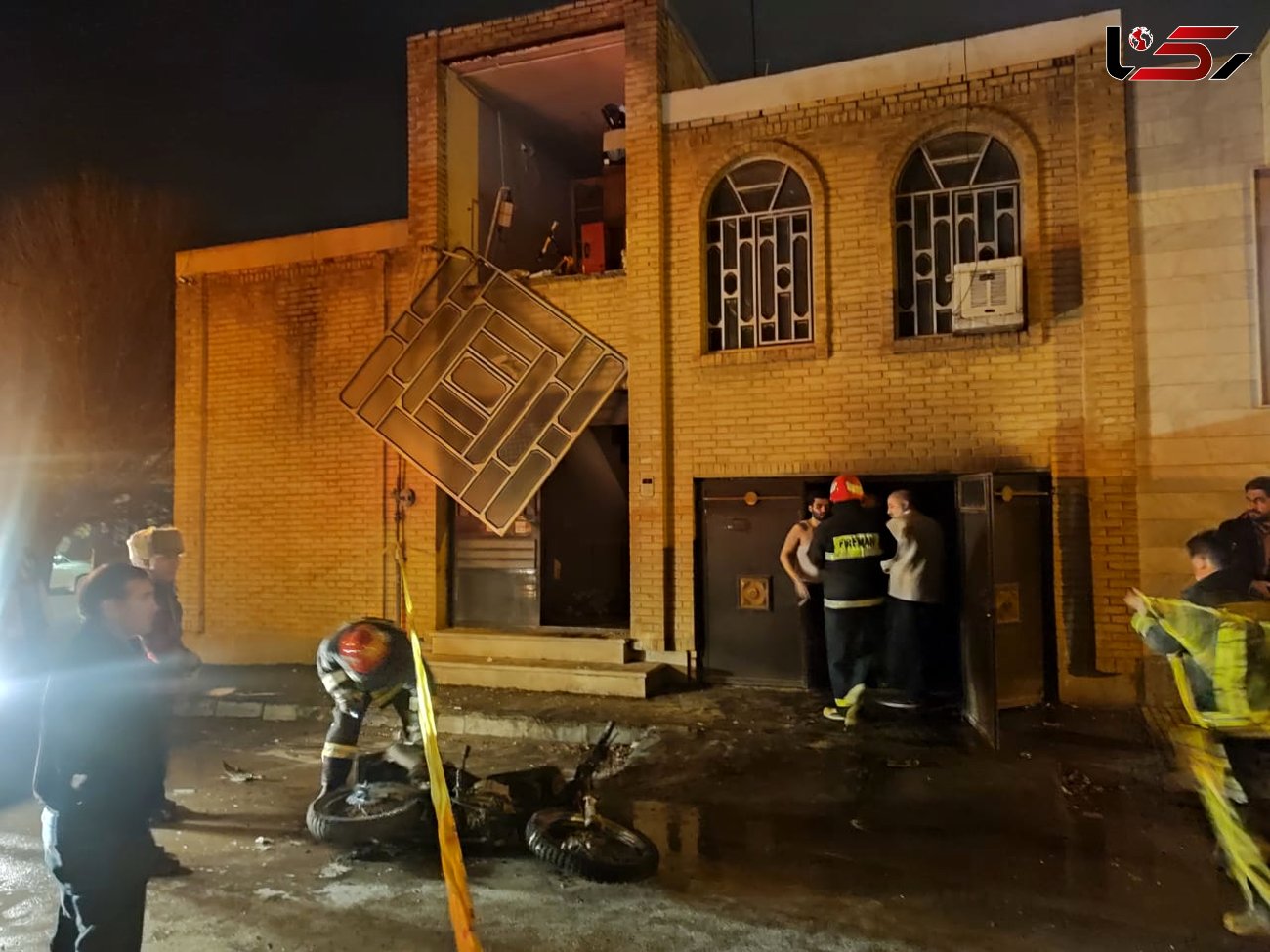 انفجار واحد مسکونی در کرمانشاه/ دو نفر مصدوم شدند
