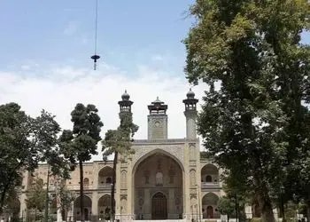فیلم و عکس / نگاهی به معماری باشکوه مسجد و مدرسه سپهسالار، نخستین و بزرگ ترین مسجد تهران 