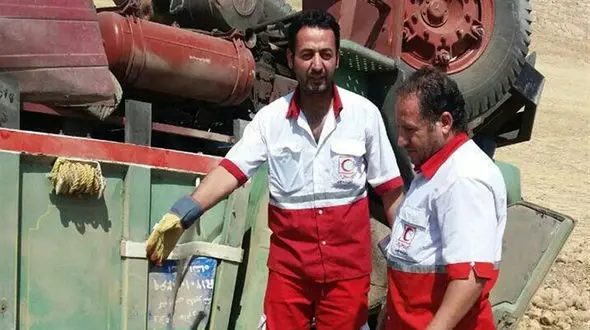  ۴ کشته و مصدوم در واژگونی تریلر در محور کوهدشت ـ پلدختر 