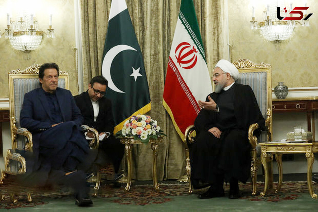 استقبال رسمی روحانی از نخست وزیر پاکستان + فیلم