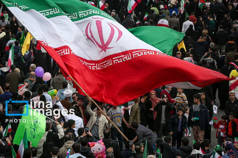 حضور مردم ایران در راهپیماتیی 22 بهمن 1404