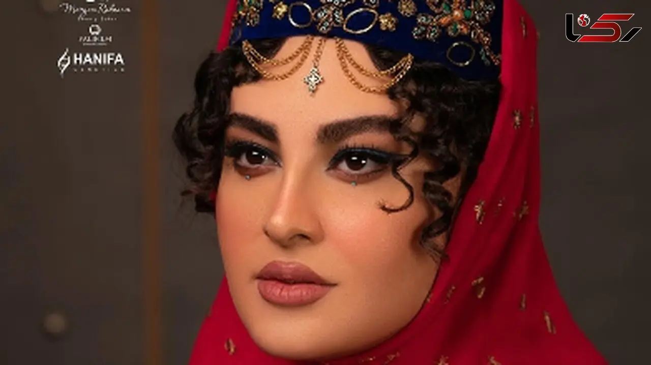 عکس سفر در زمان / مریم مومن در جشن تولد 24 سالگی اش با کیکی شبیه چهره خودش