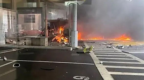 ببینید | انفجار مهیب در مرز کانادا و آمریکا با چند قربانی